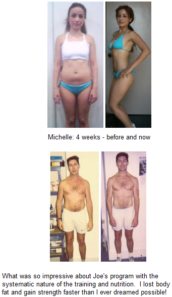 clients Michelle and Jim before and after