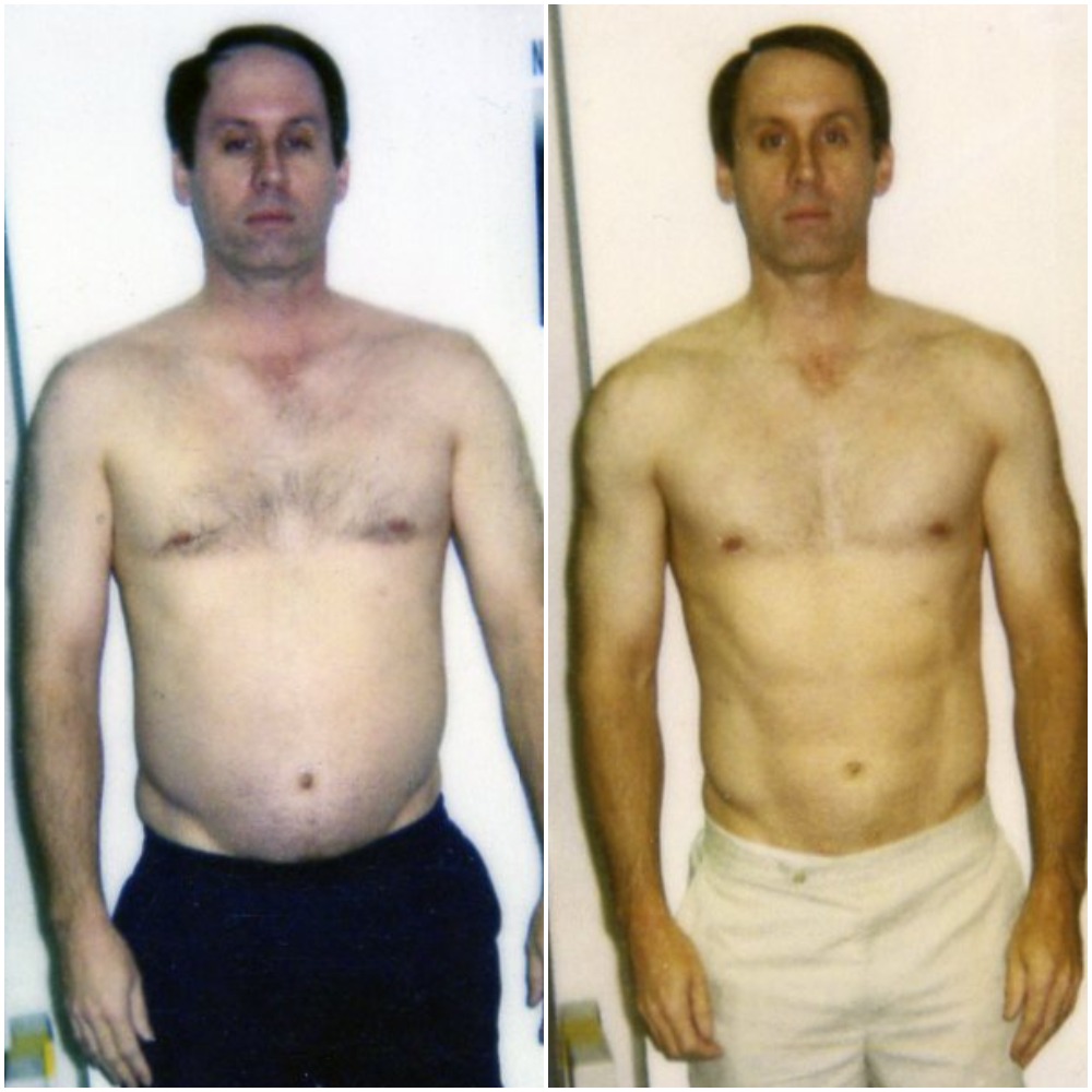 9 body fat before and after