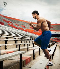 bleacher running