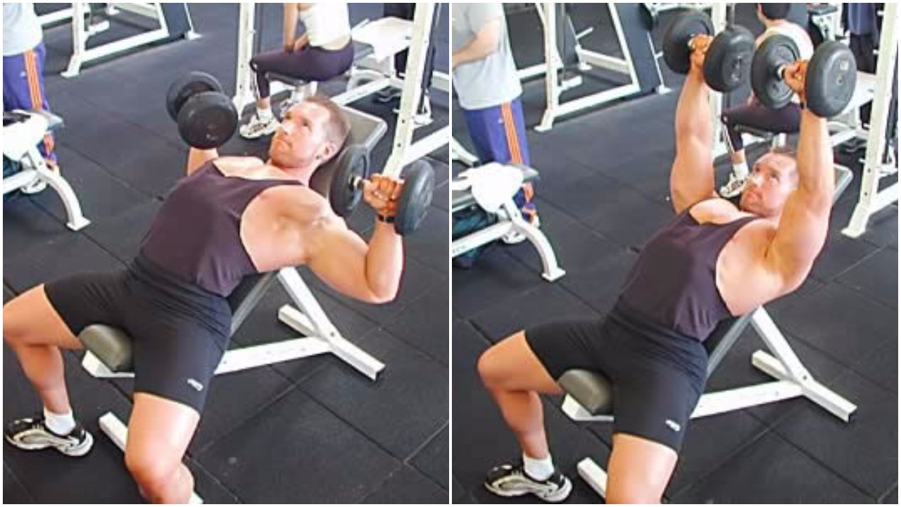 Incline Dumbbell Press