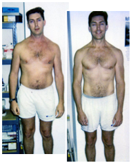 male body transformation