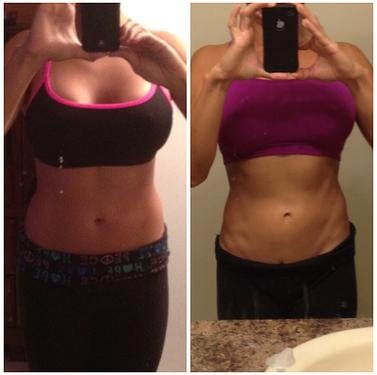 8 weeks female fat loss